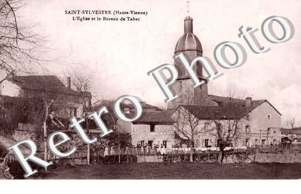 l&#039;église et le bureau de tabac