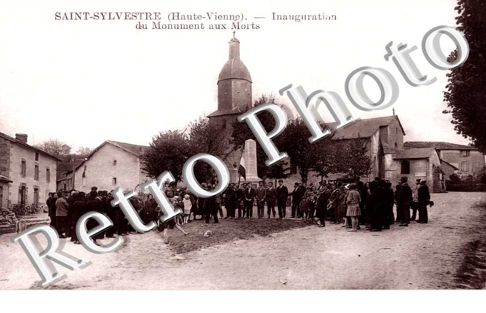 Inauguration du monument aux morts