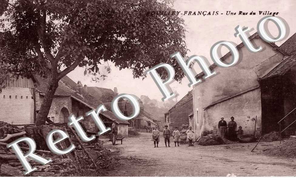 une rue du village