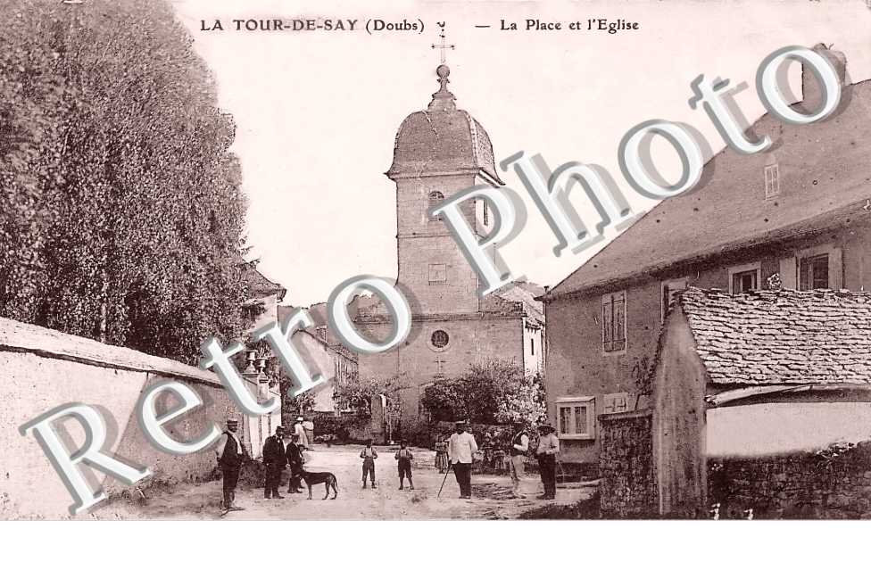 la Place et l&#039;église