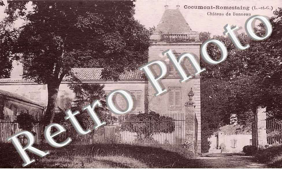 Cocumont-Romestaing  -  Château de Bonneau