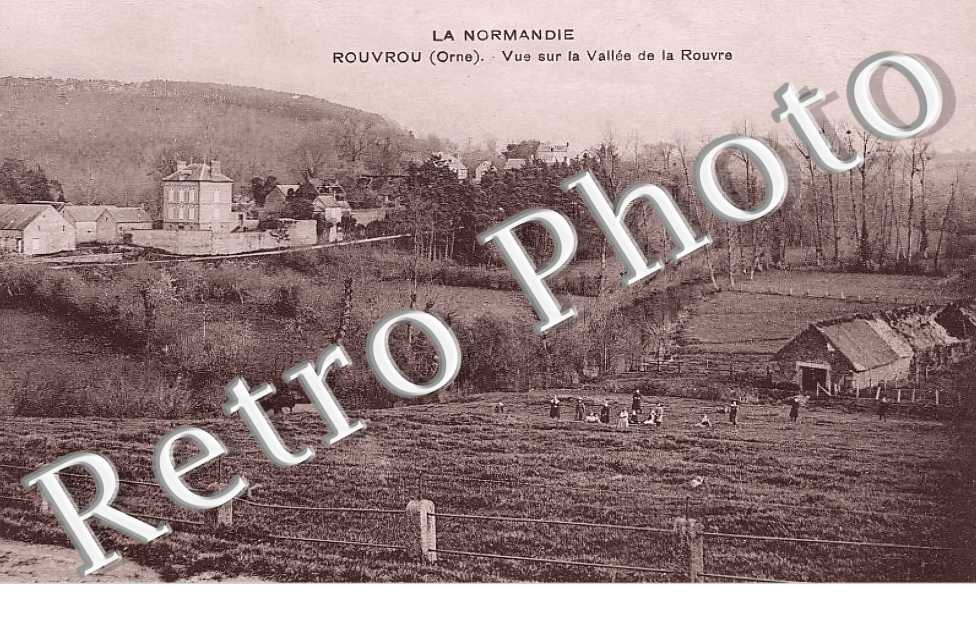 vue sur la vallée de la Rouvre