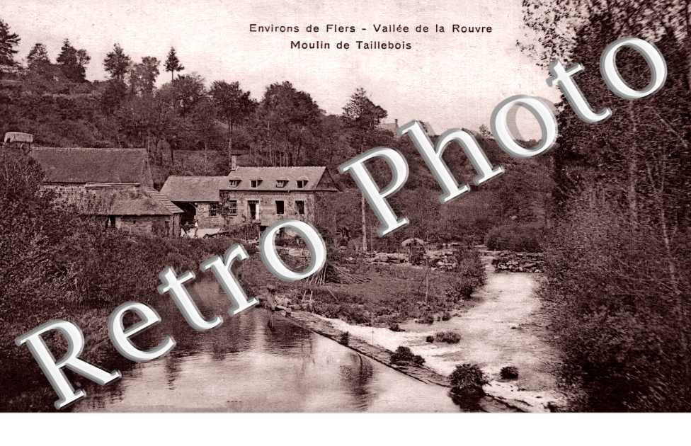 Vallée de la Rouvre. Moulin de Taillebois