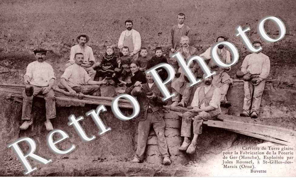 Carrière de Terre glaise exploitée par Jules Roussel