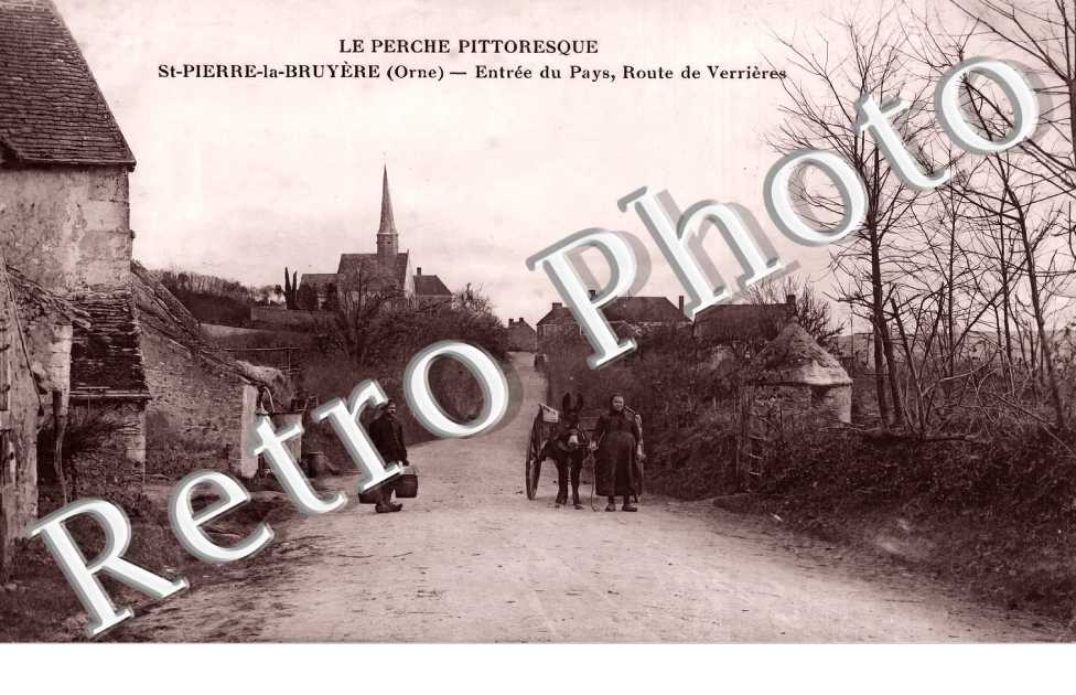 entrée du pays, route de Verrières