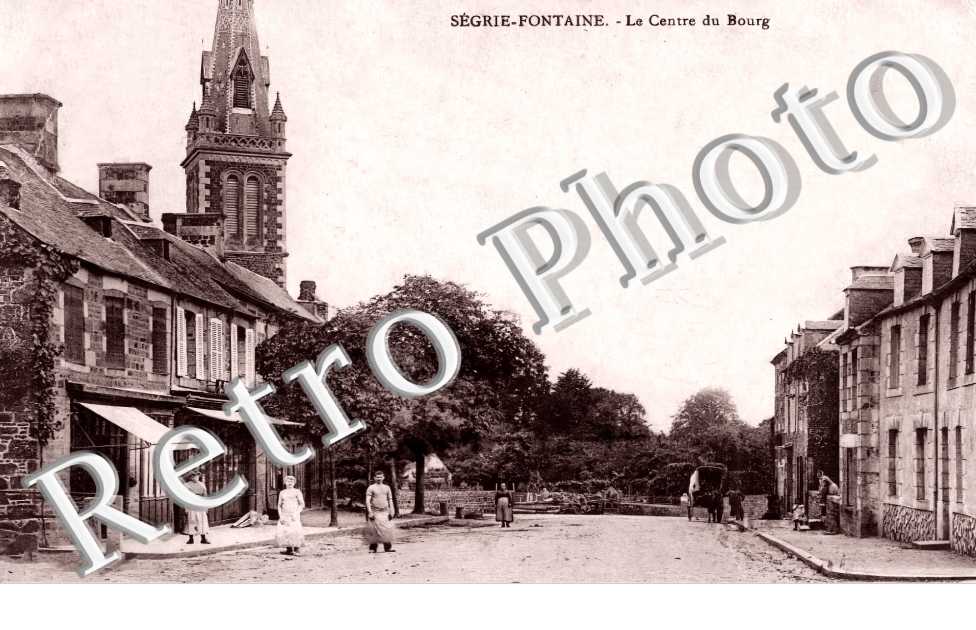 le centre du bourg