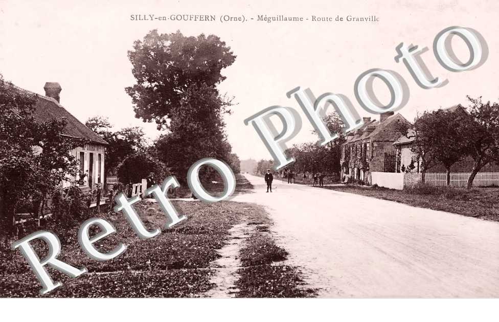 Méguillaume. Route de Granville