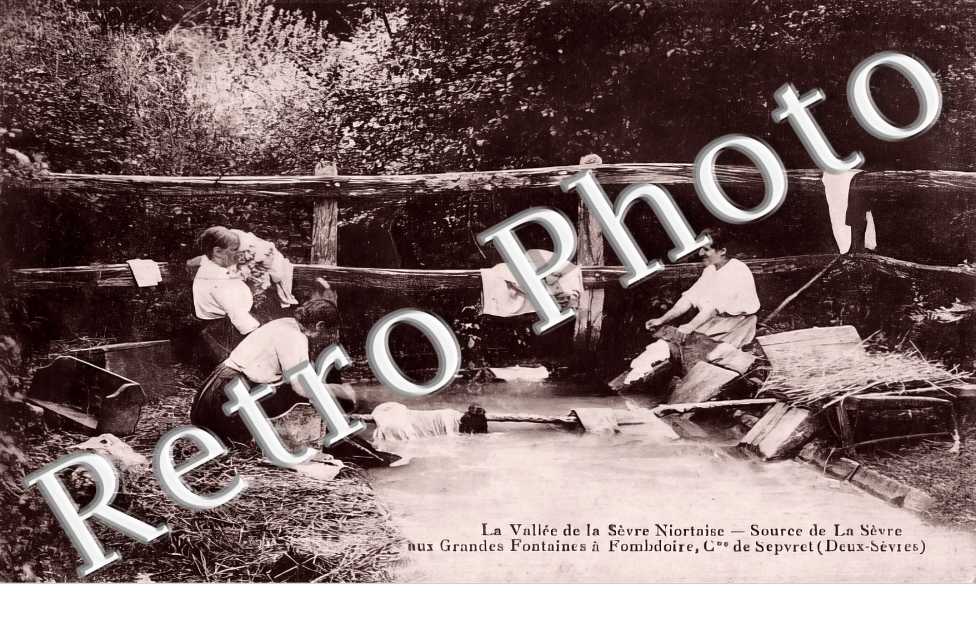 Source de la Sèvre aux Grandes Fontaines à Fombdoire