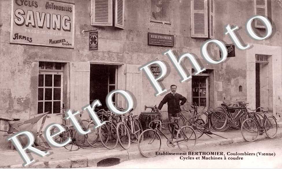 Etablissement Berthomier. Cycles et machines à coudre