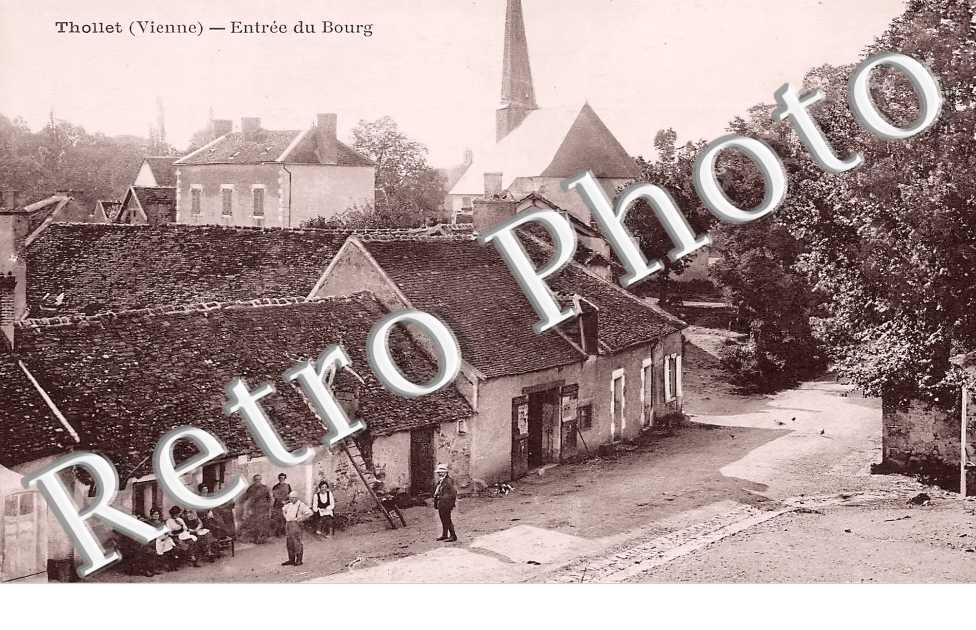 entrée du bourg