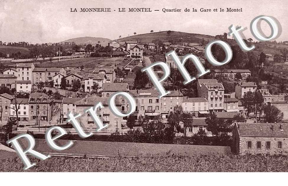 quartier de la gare et le Montel