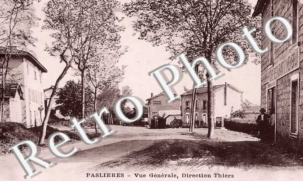 vue générale, direction Thiers