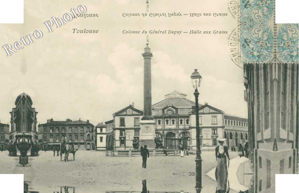 Colonne du General Dupuy - Halle aux grains