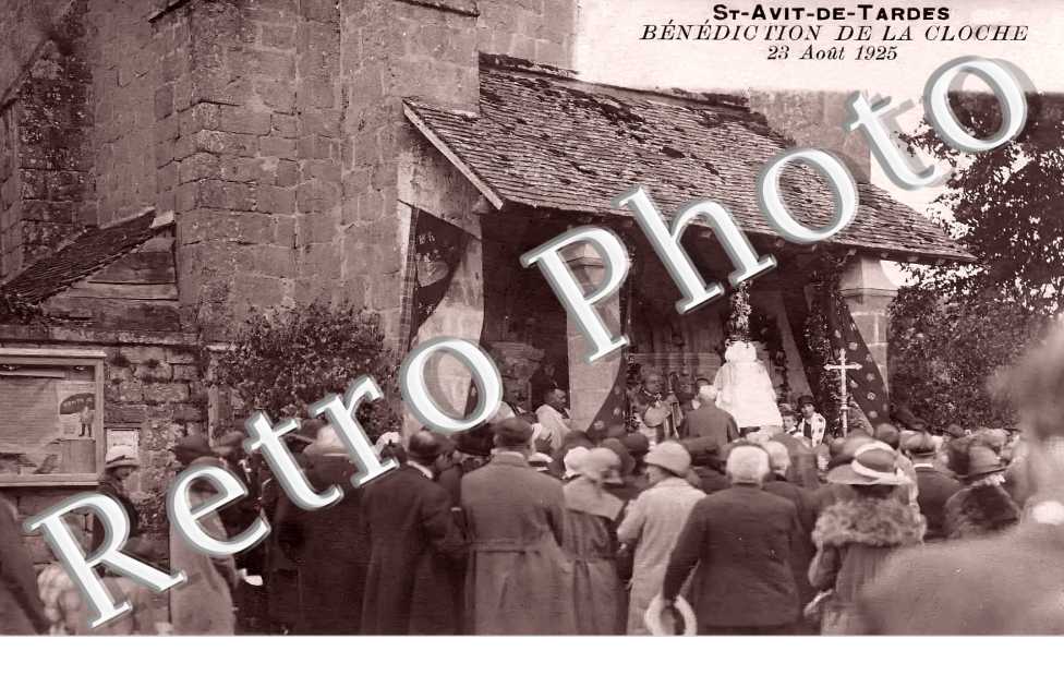 Bénédiction de la cloche 23 août 1925