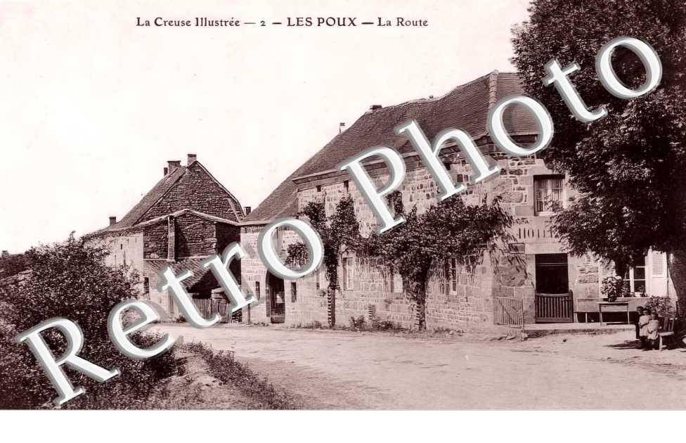 Les Poux La route
