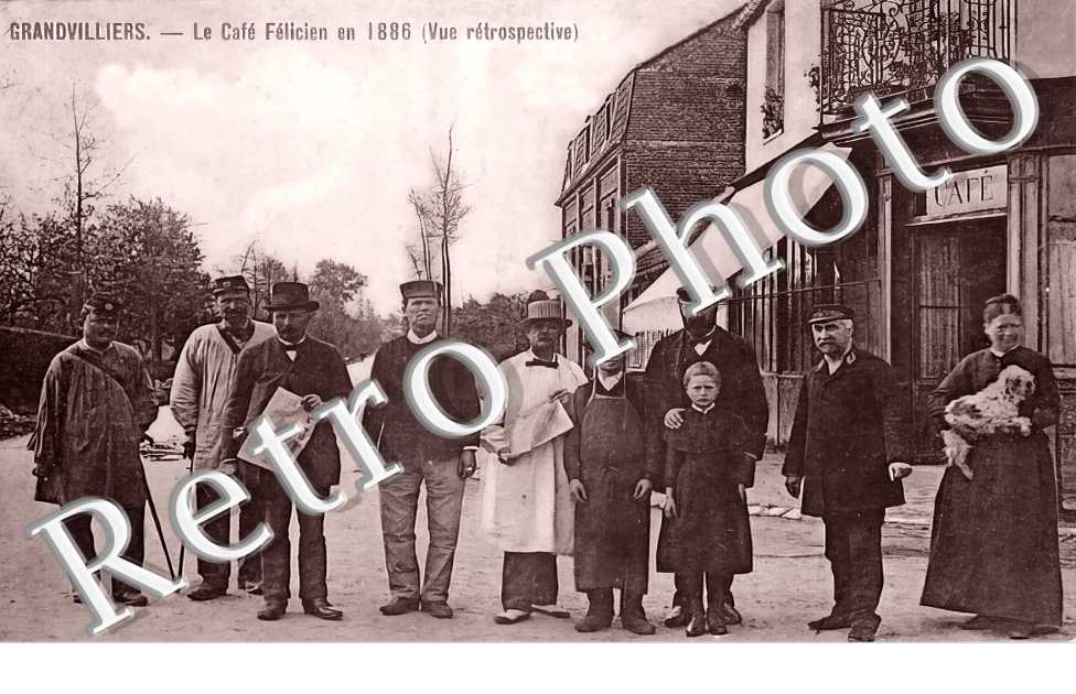 le café Félicien en 1886