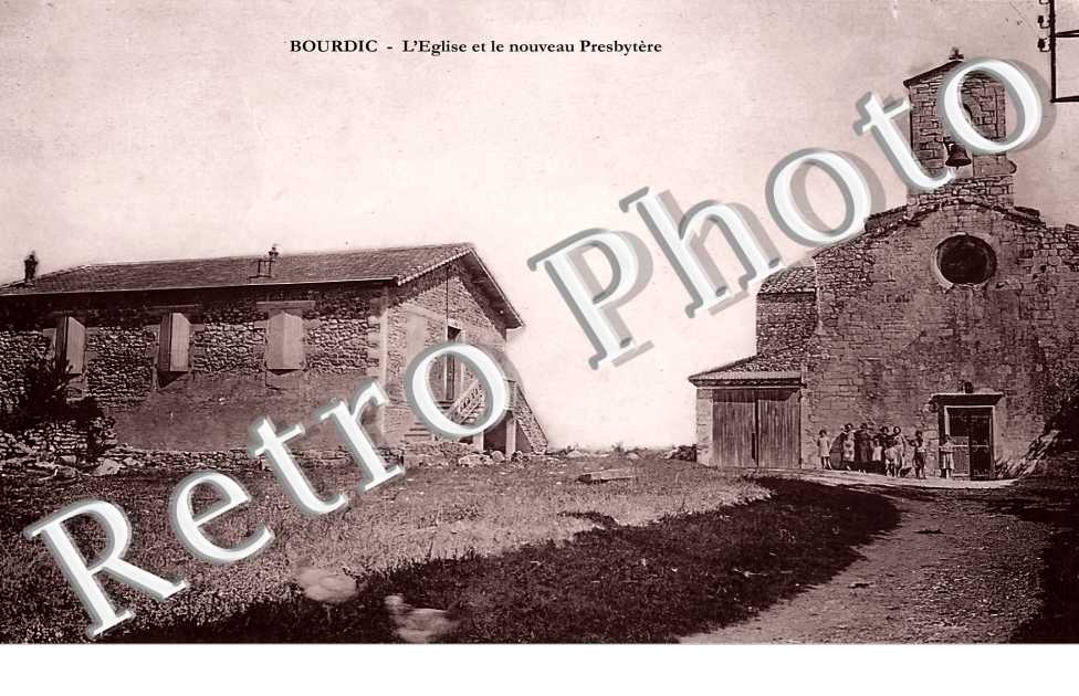 l&#039;église et le nouveau presbytère
