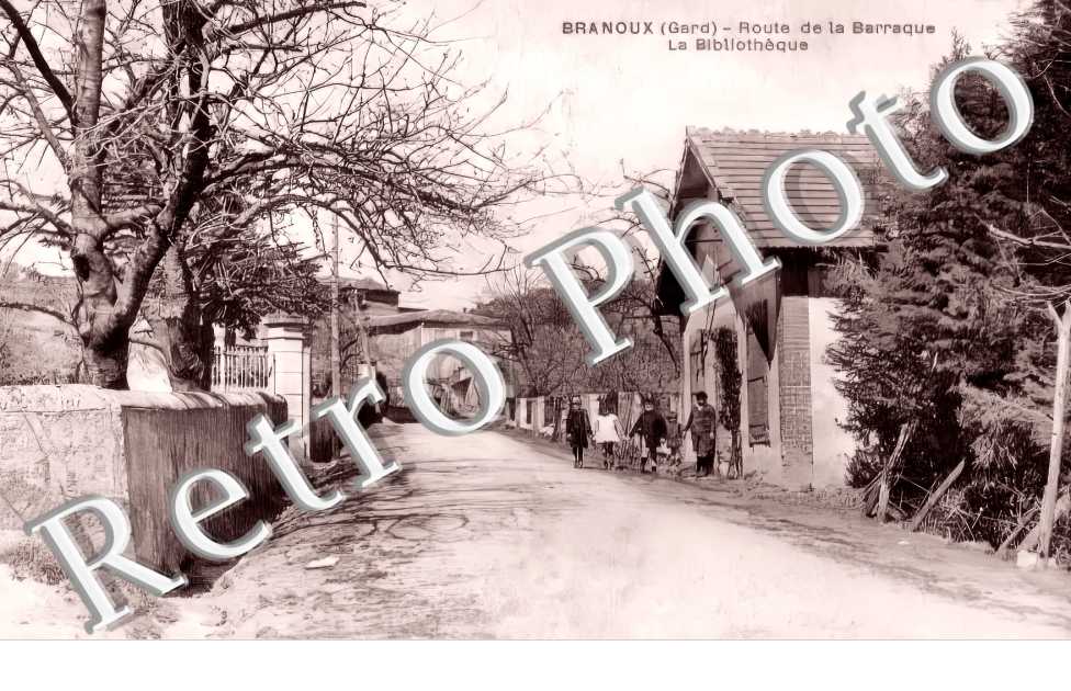 route de la Barraque. La Bibliothèque