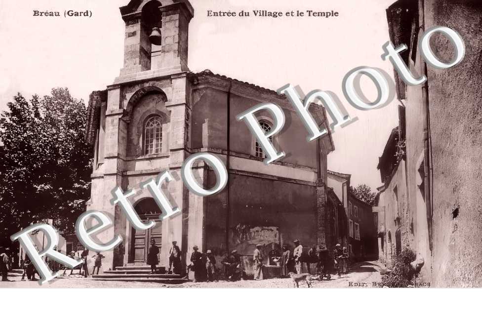 entrée du village et le temple