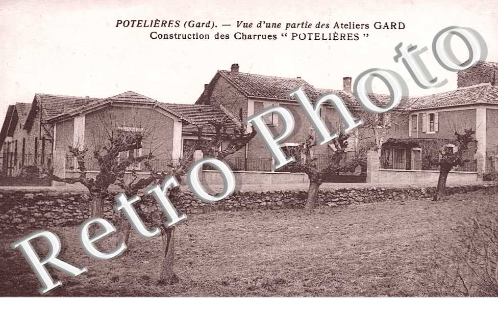 Ateliers Gard. Construction des charrues " Potelières "