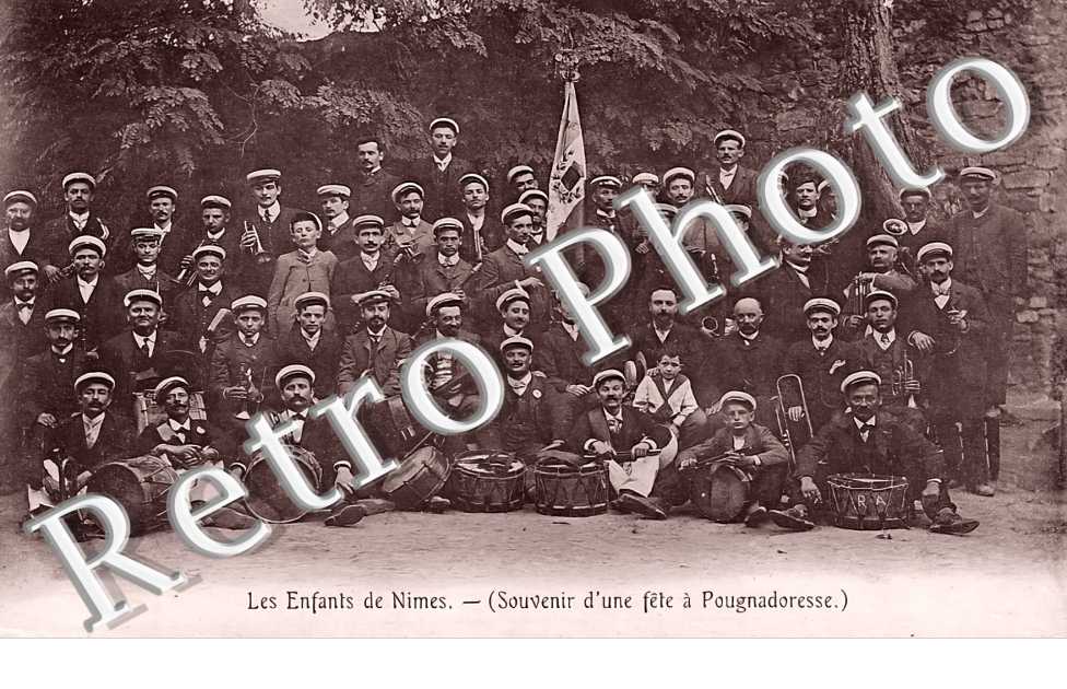 les enfants de Nimes (souvenir d&#039;une fête à Pougnadoresse)