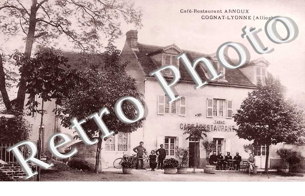 café-restaurant Arnoux.
