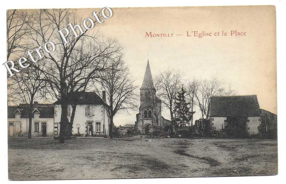 l&#039;église et la place