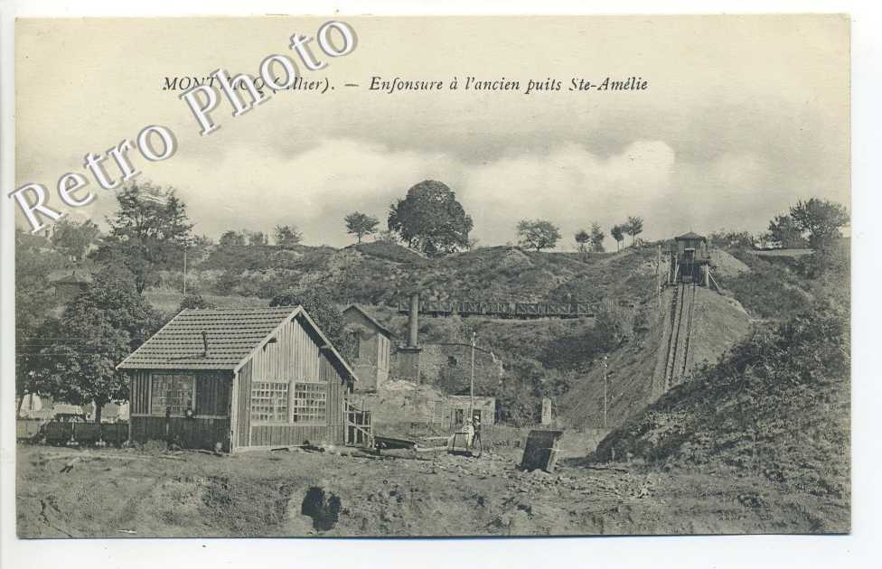 Enfonsure à l&#039;ancien puits Sainte-Amélie