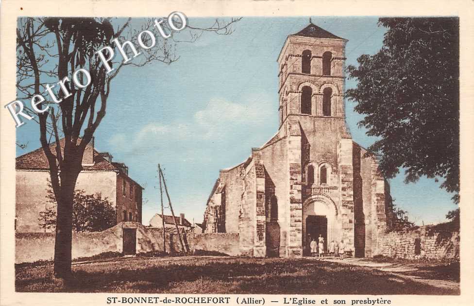 l&#039;église et on presbytère