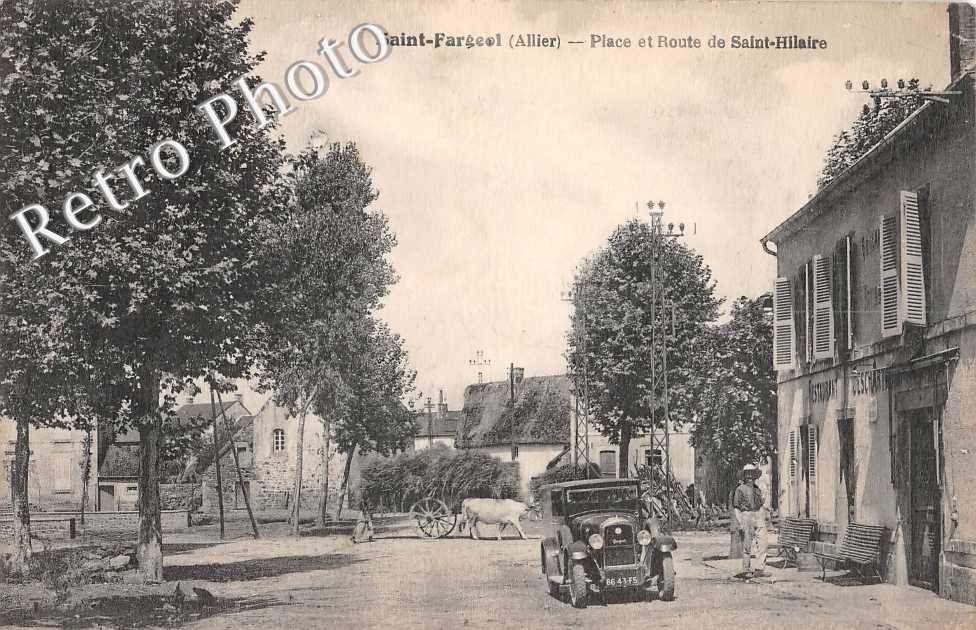 place et route de Saint-Hilaire