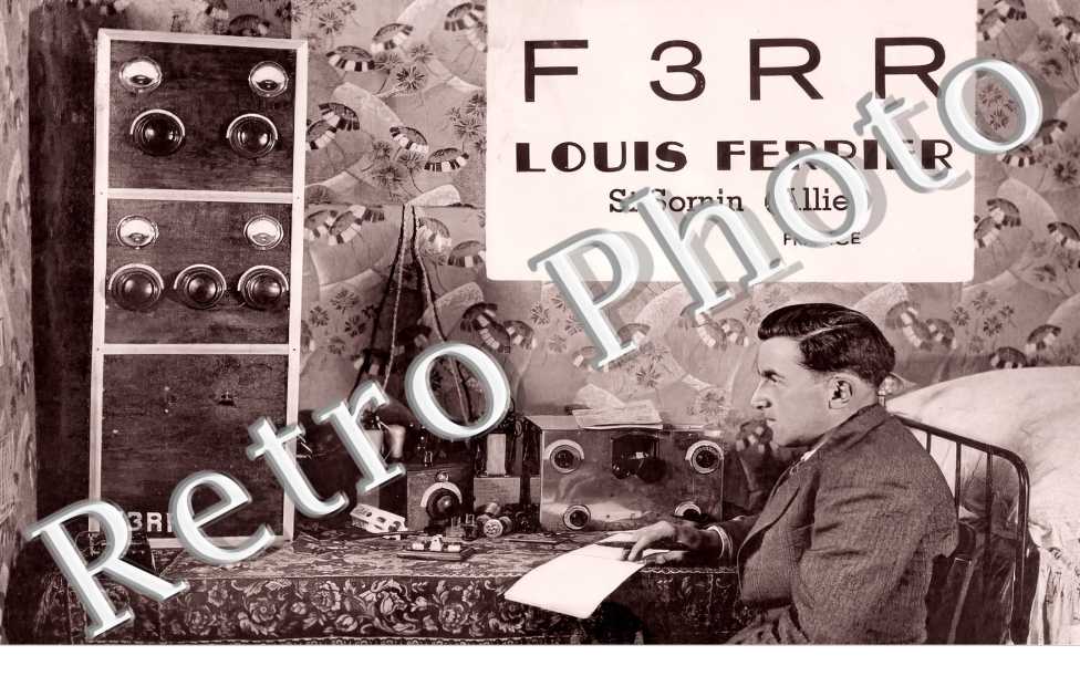 Louis Ferrier radio amateur