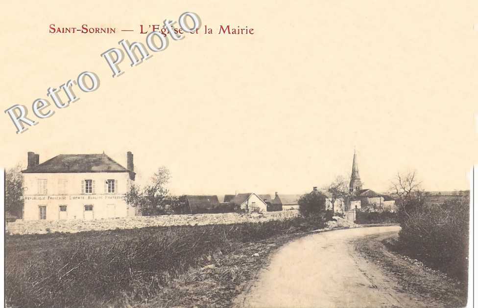 l&#039;église et la mairie