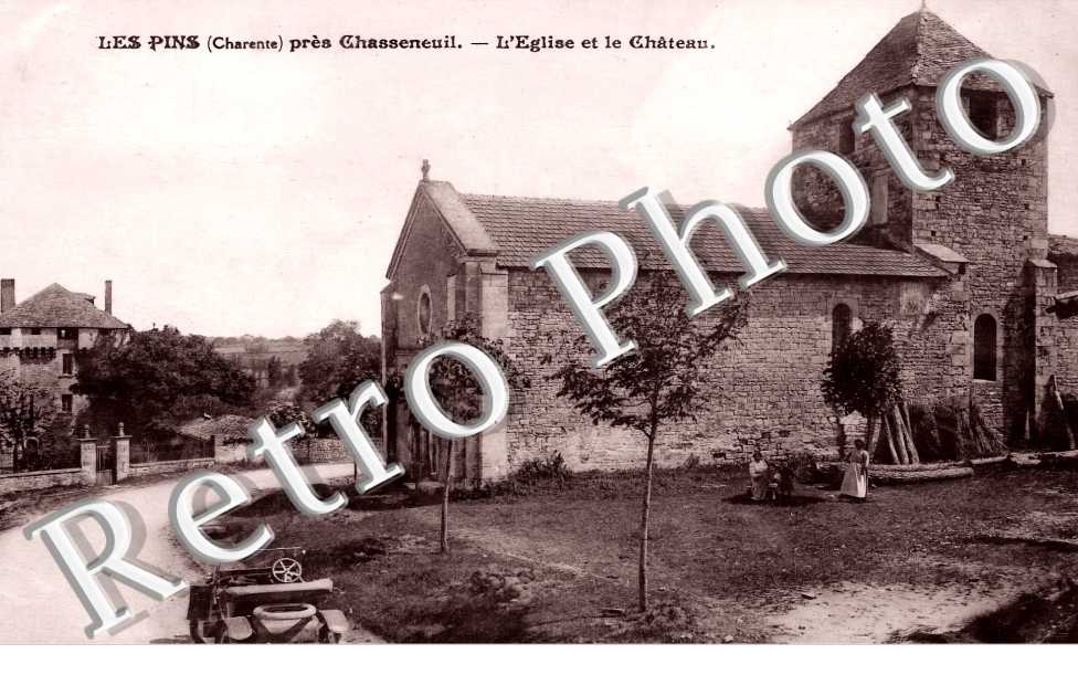 l&#039;église et le chateau