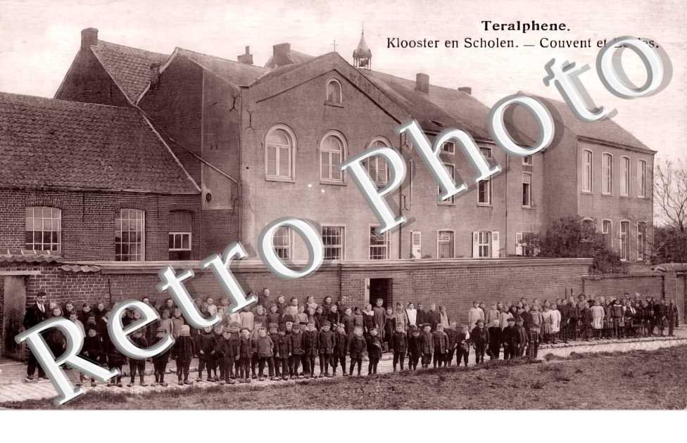 Teralphene. Klooster en Scholen. Couvent et Ecoles