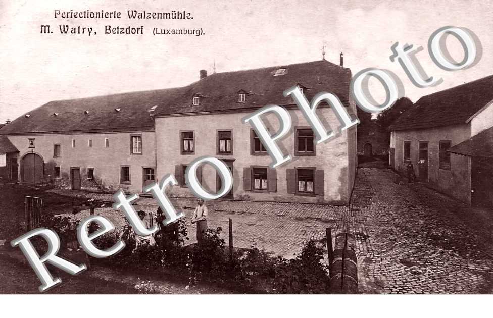 Perfetionierte Walzenmühle. M. Watry