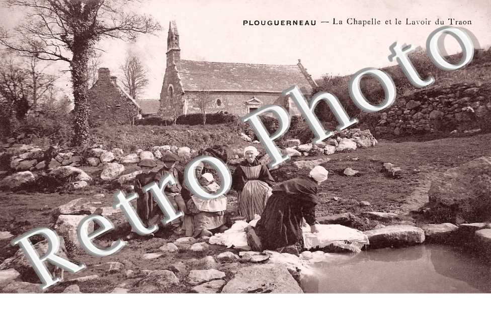 la chapelle et le lavoir du Traon
