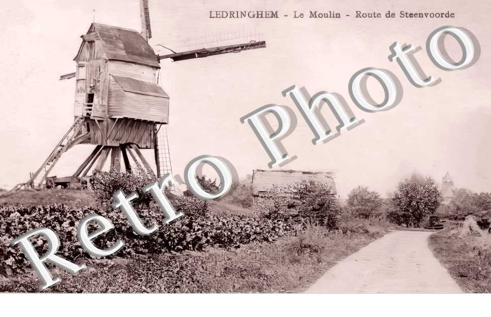 le moulin. Route de Steenvoorde