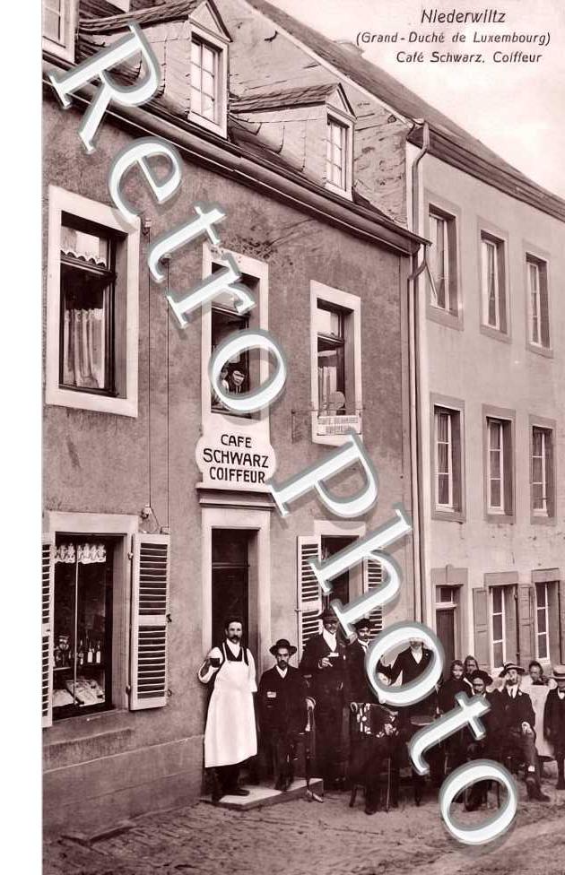 café Schwarz. Coiffeur
