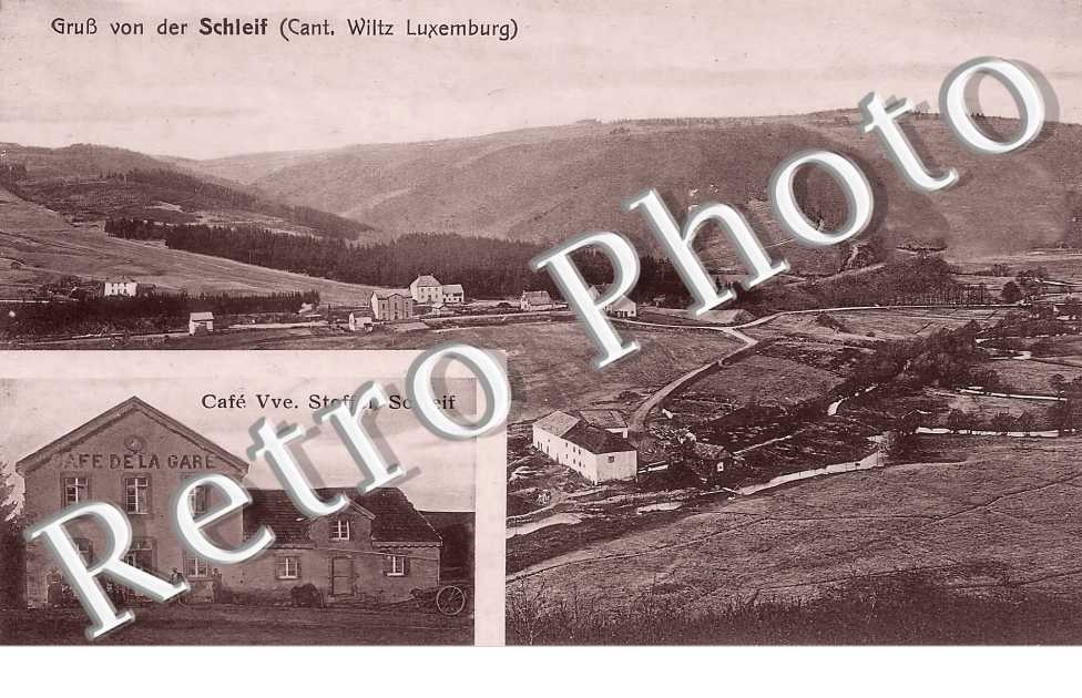 Café Vve. Stoffel, Schleif. Café de la gare