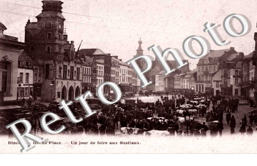 Grand&#039;place. Un jour de foire aux bestiaux
