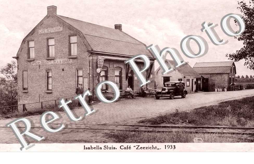 Isabella Sluis. Café " Zeezicht " 1933