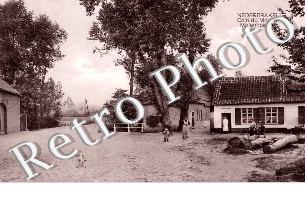 Nederbrakel. Coin du moulin