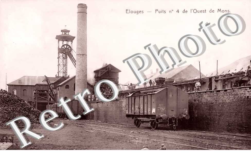 Puits n°4 de l&#039;Ouest de Mons