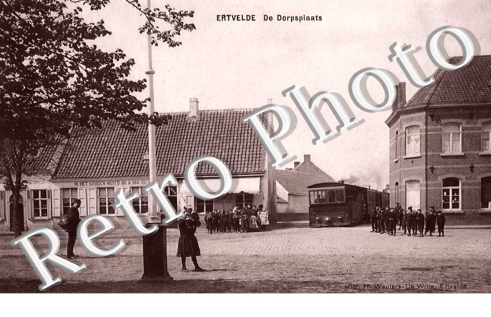 ERTVELDE de dorpsplaats