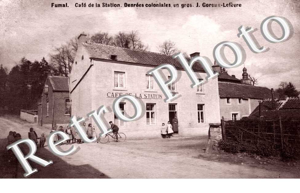 café de la Station. Denrées coloniales en gros J. Goreux-Lefèvre
