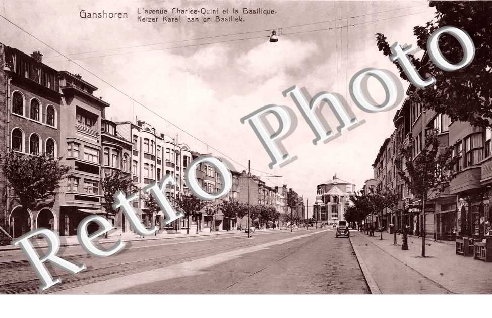 l&#039;avenue Charles-Quint et la Basilique
