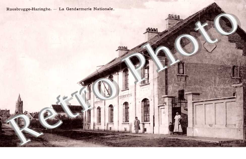Rousbrugge-Haringhe. La gendarmerie Nationale