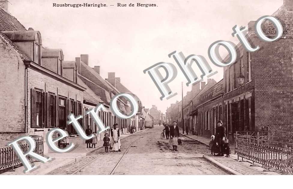 Rousbrugge-Haringhe. Rue de Bergues