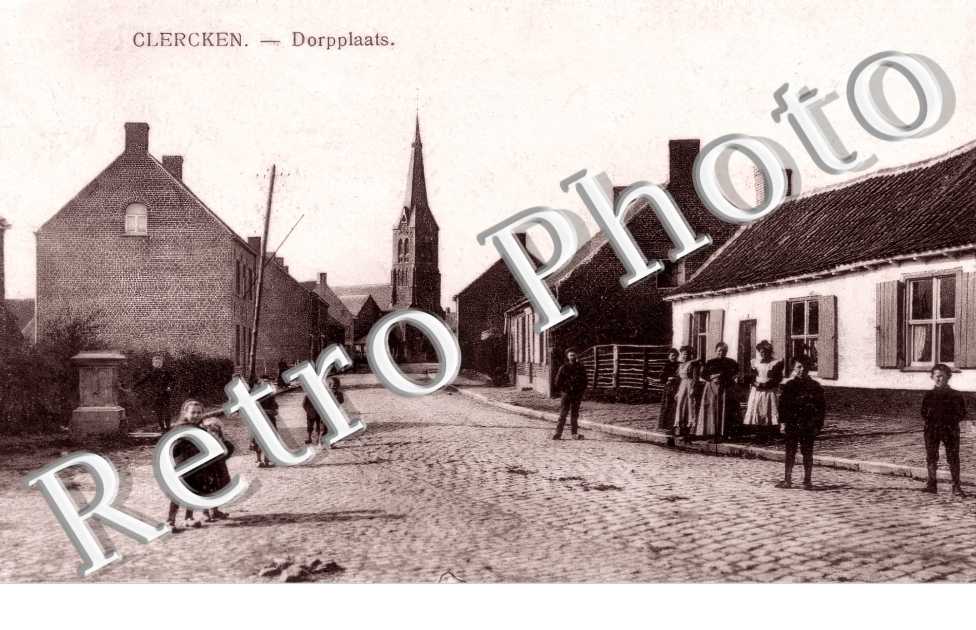 CLERCKEN. Dorpplaats