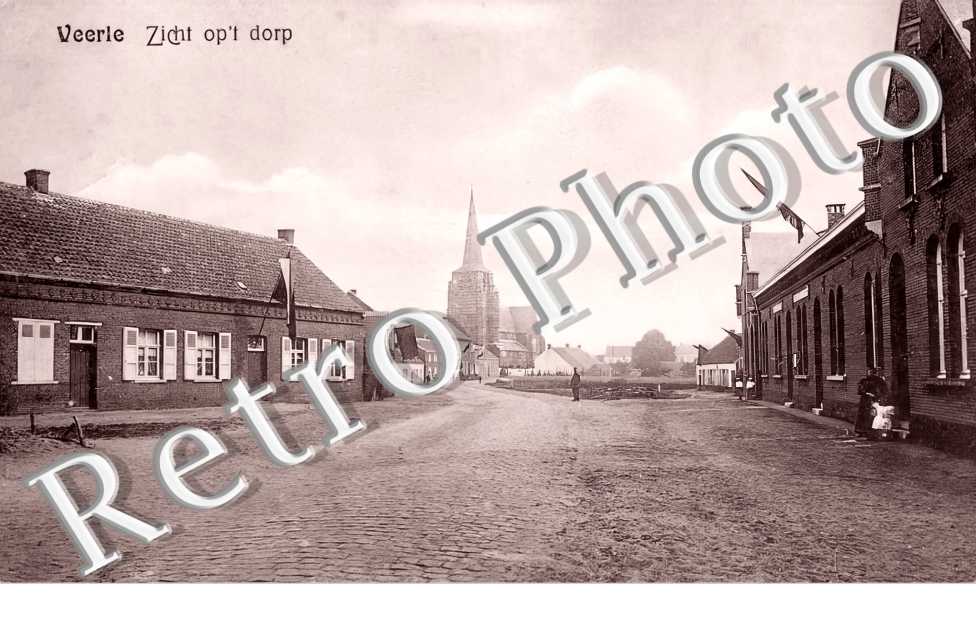 Veerle. Zicht op&#039;t dorp